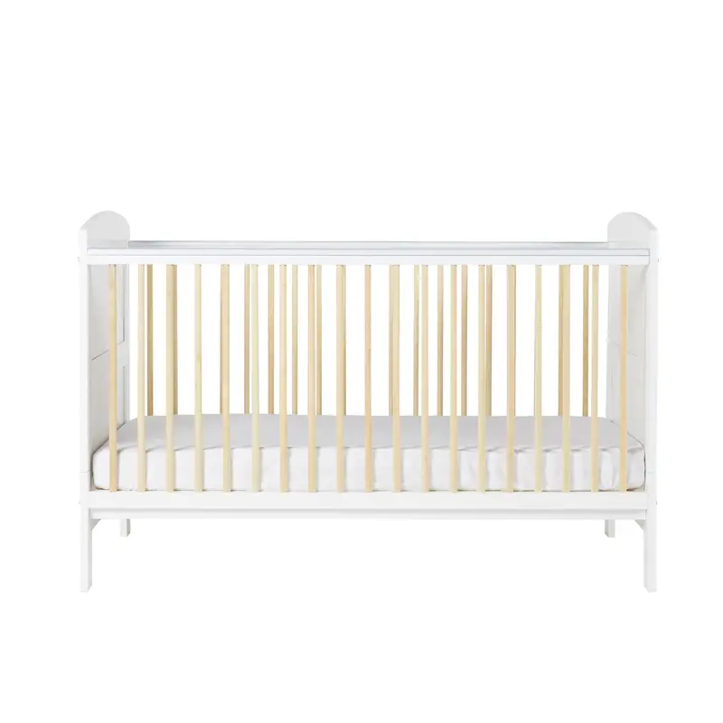 Ickle Bubba Coleby Scandi Classic Cot Bed White 3
