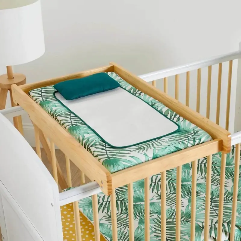 Ickle Bubba Coleby Universal Cot Top Changer - Pine 1