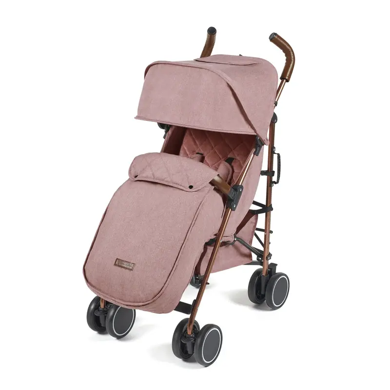 Ickle Bubba Discovery Prime Stroller Dusky Pink/Rose Gold 1
