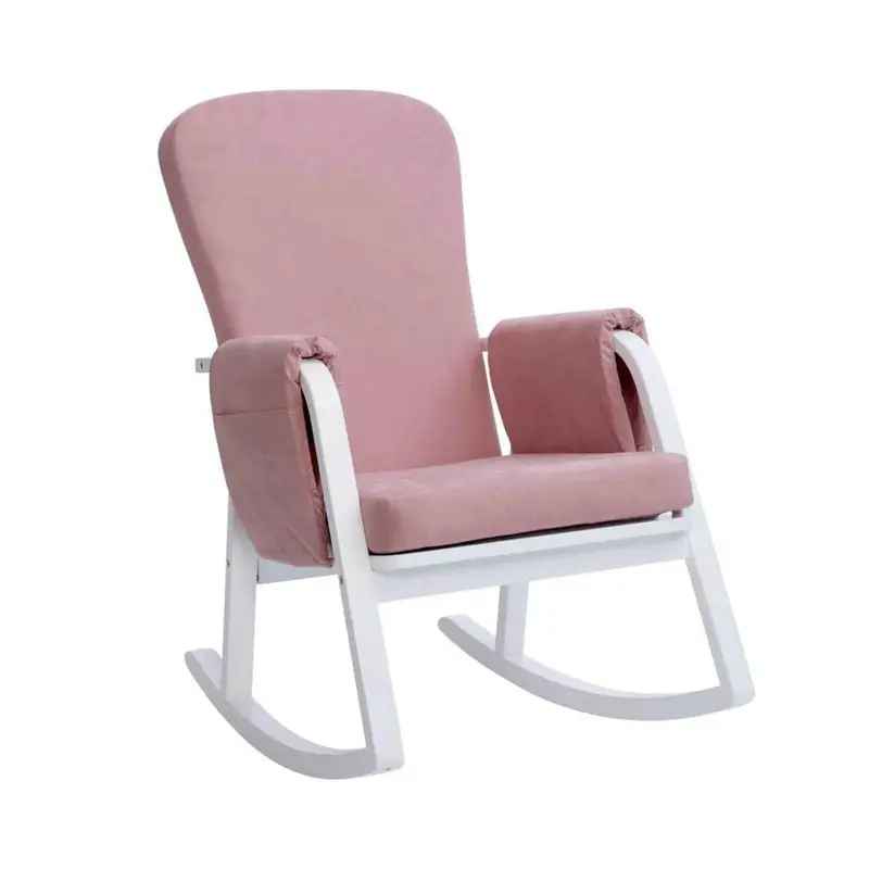 Ickle Bubba Dursley Rocking Chair - Blush Pink 1
