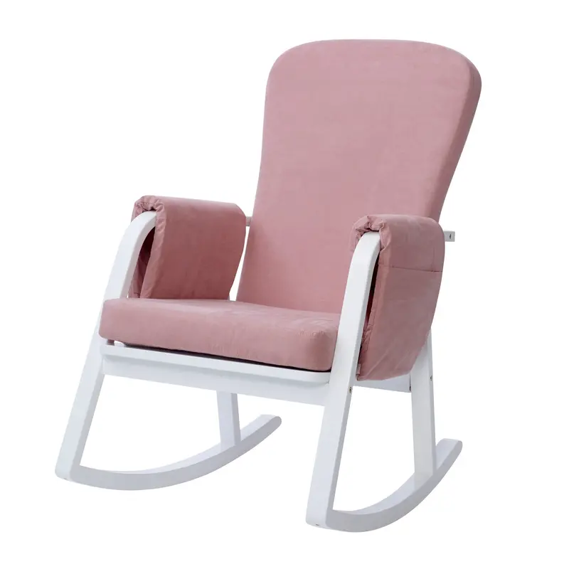 Ickle Bubba Dursley Rocking Chair Blush Pink 1