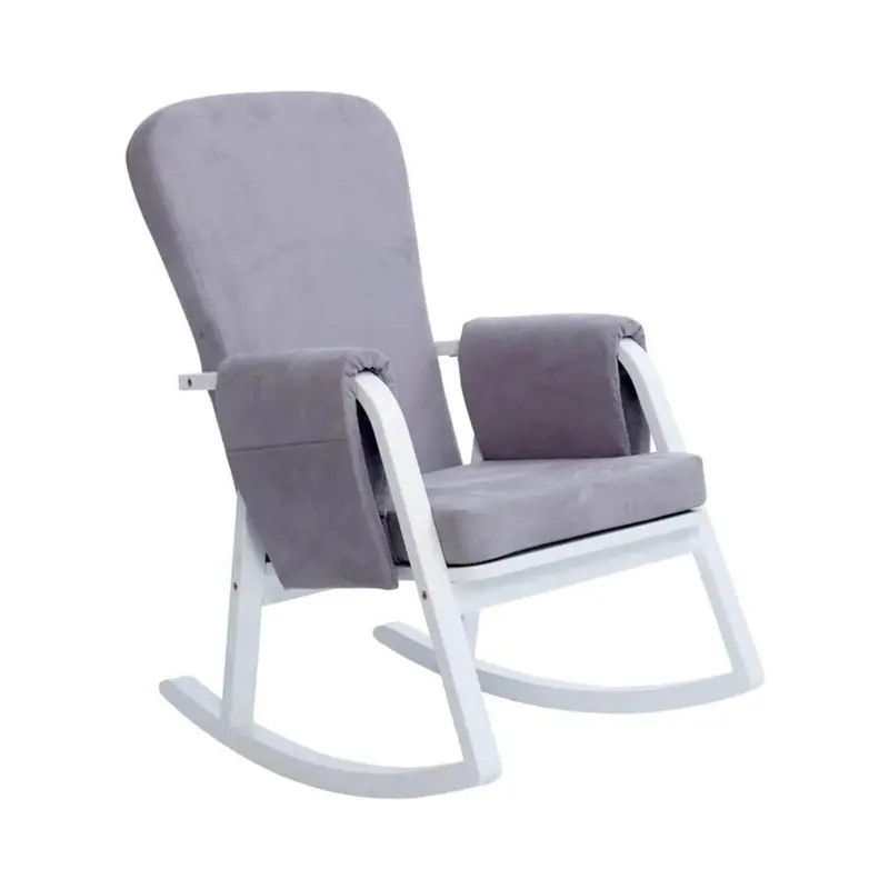Ickle Bubba Dursley Rocking Chair - Pearl Grey 1