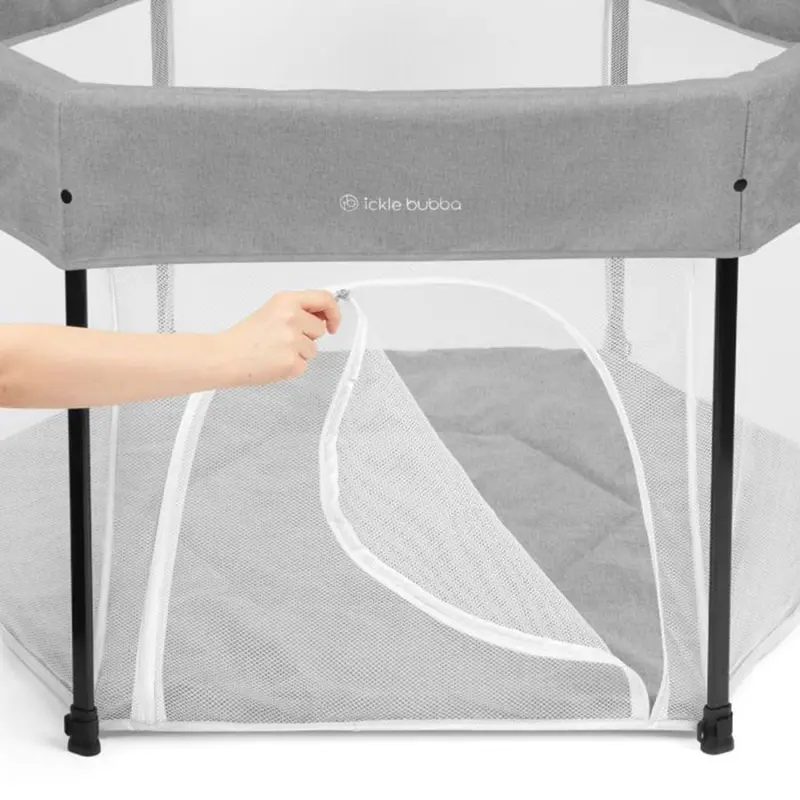Ickle Bubba Fiesta Pop Up Playpen In Space Grey 2