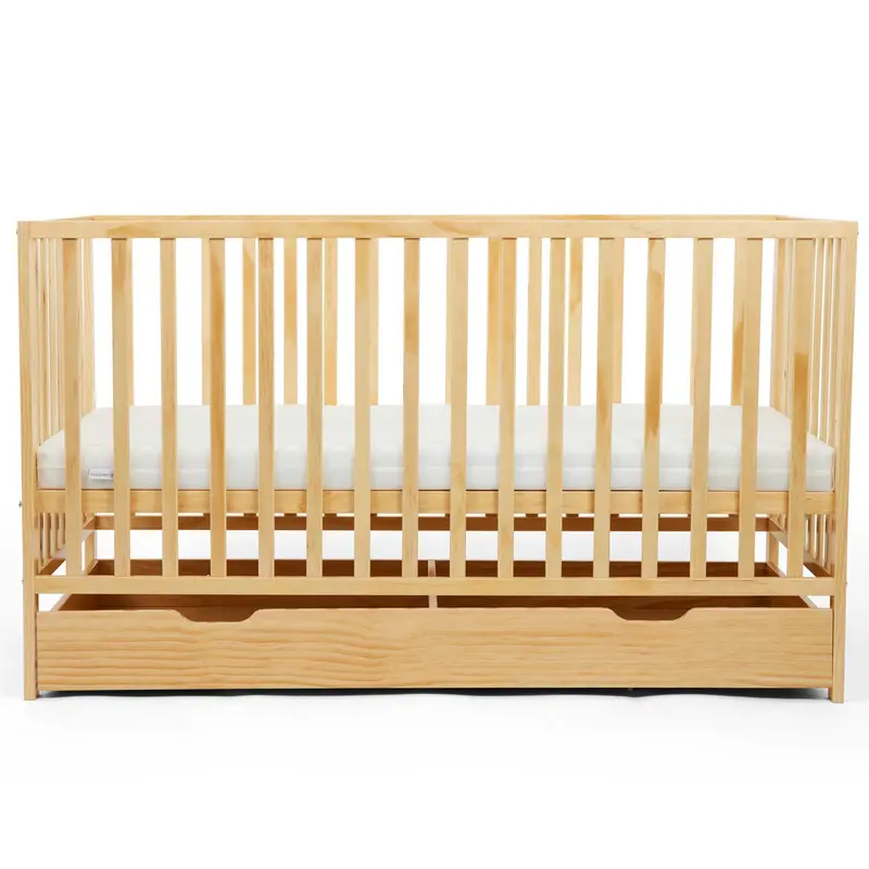 Ickle Bubba Hartley Classic Cot & Under Drawer In Pine 3