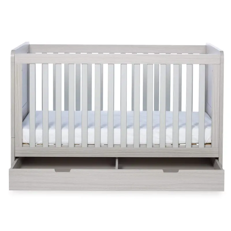Ickle Bubba Pembrey 2 Piece Furniture Set And Under Drawer Ash Grey 3