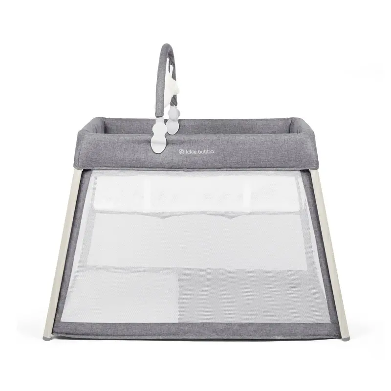 Ickle Bubba Scout 3-In-1 Travel Crib Cot & Playpen - Ash Grey 1