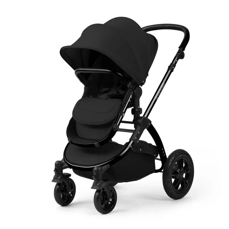 Ickle Bubba Stomp Luxe 12 Piece Travel System With I-Size Nimbus Car Seat & Spin Isofix Base In Midnight 5
