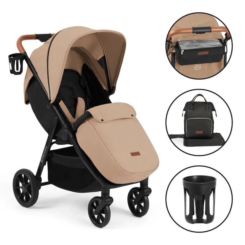 Ickle Bubba Stomp Stride Prime Stroller In Desert 1