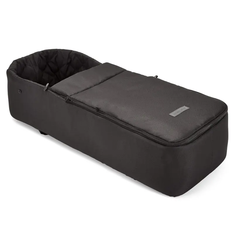Ickle Bubba Venus Prime Double Stroller In Black/Space Grey/Black 2
