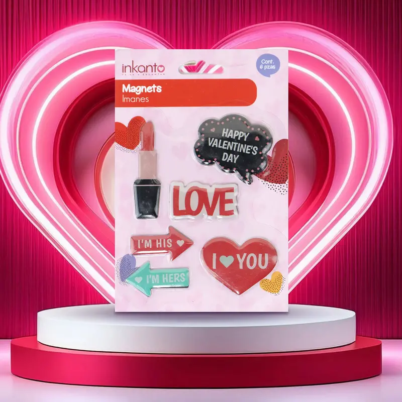 Imanes Magnéticos I Love You, 6 Pzas 1