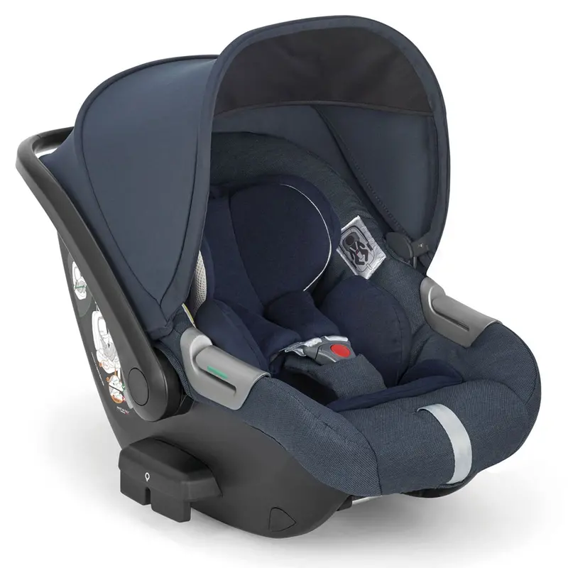 Inglesina Aptica Darwin Infant Recline Car Seat In Resort Blue 1