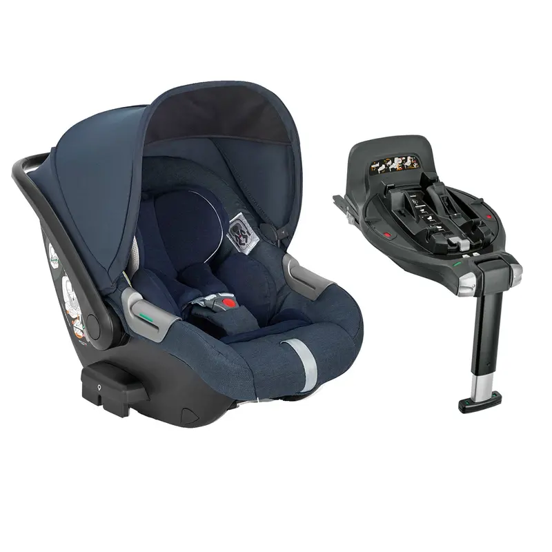 Inglesina Aptica Darwin Infant Recline Car Seat In Resort Blue 2