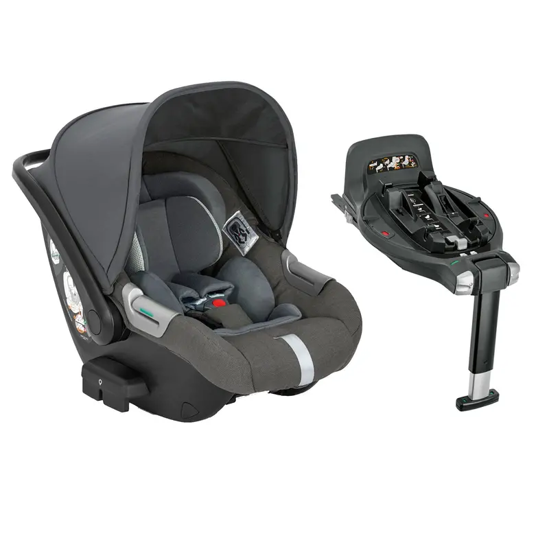 Inglesina Aptica Darwin Infant Recline Car Seat In Velvet Grey 2
