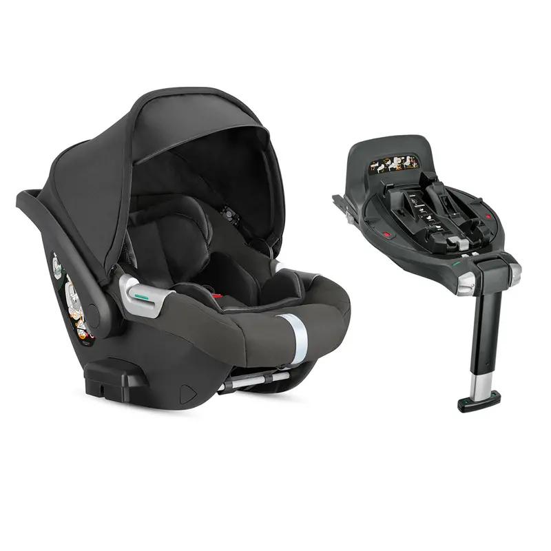 Inglesina Aptica Xt Darwin Infant Recline Car Seat In Magnet Grey 2