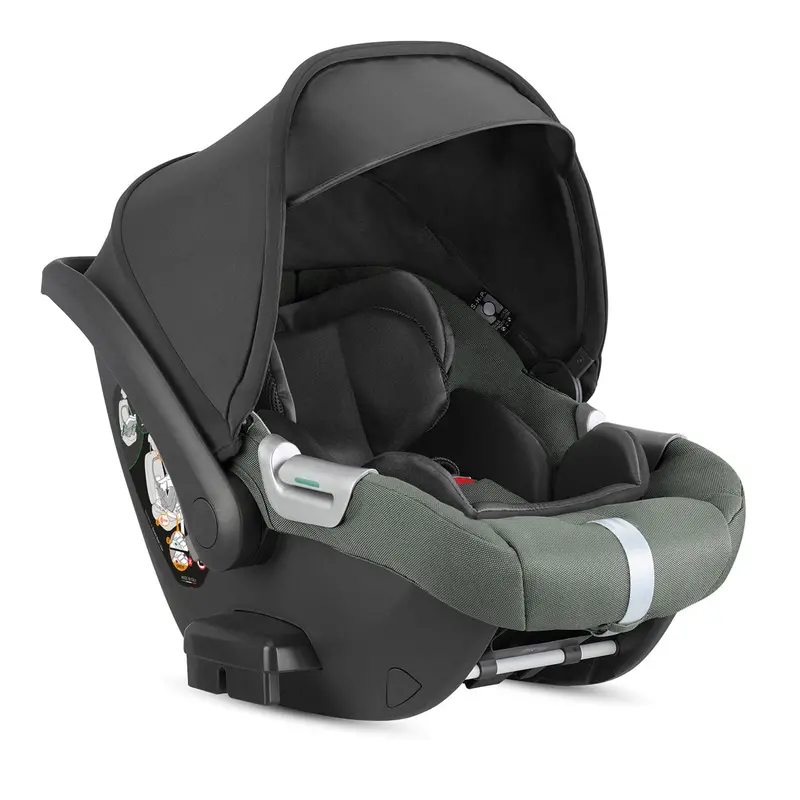 Inglesina Aptica Xt Darwin Infant Recline Car Seat In Taiga Green 1