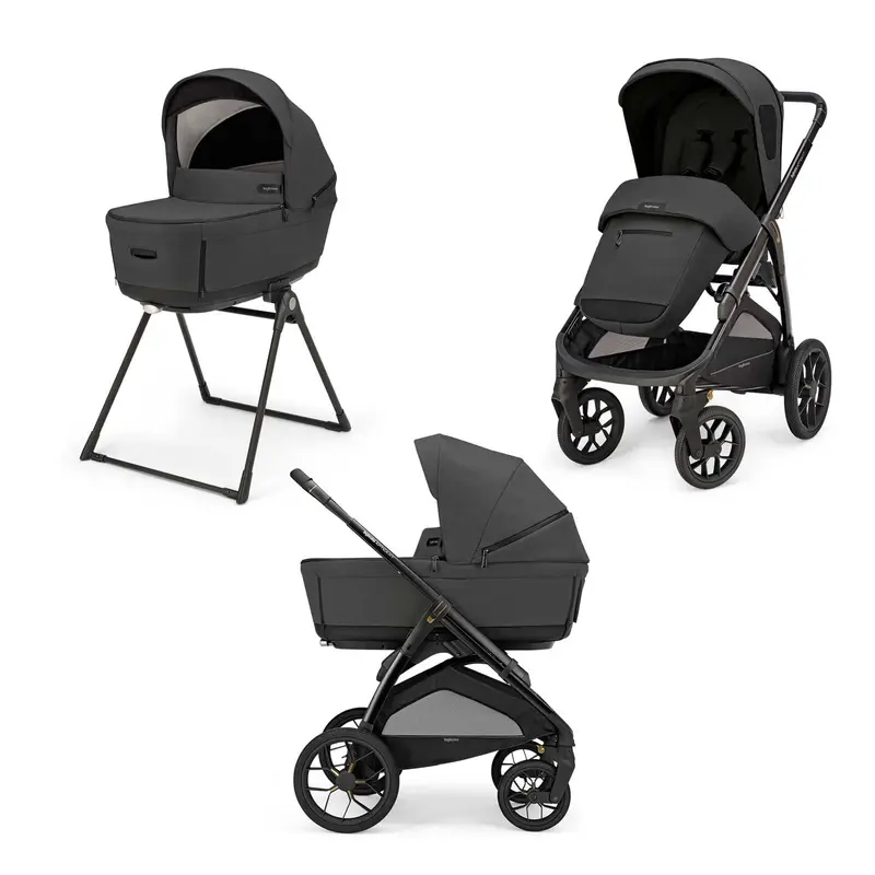 Inglesina Aptica Xt Duo Travel System In Magnet Grey 1
