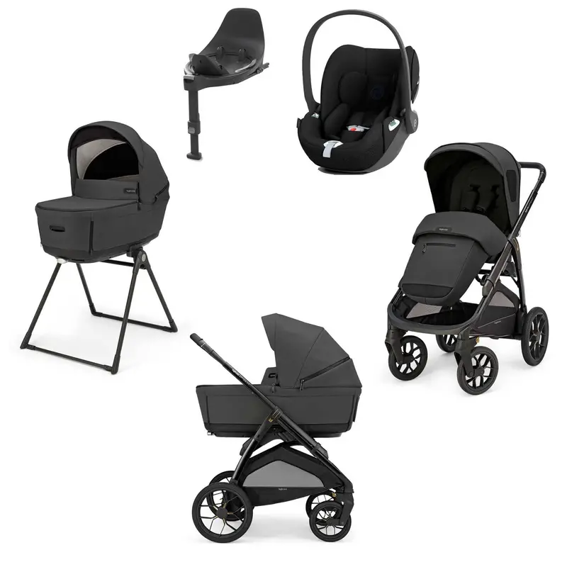 Inglesina Aptica Xt Quattro Cybex Travel System In Magnet Grey 2