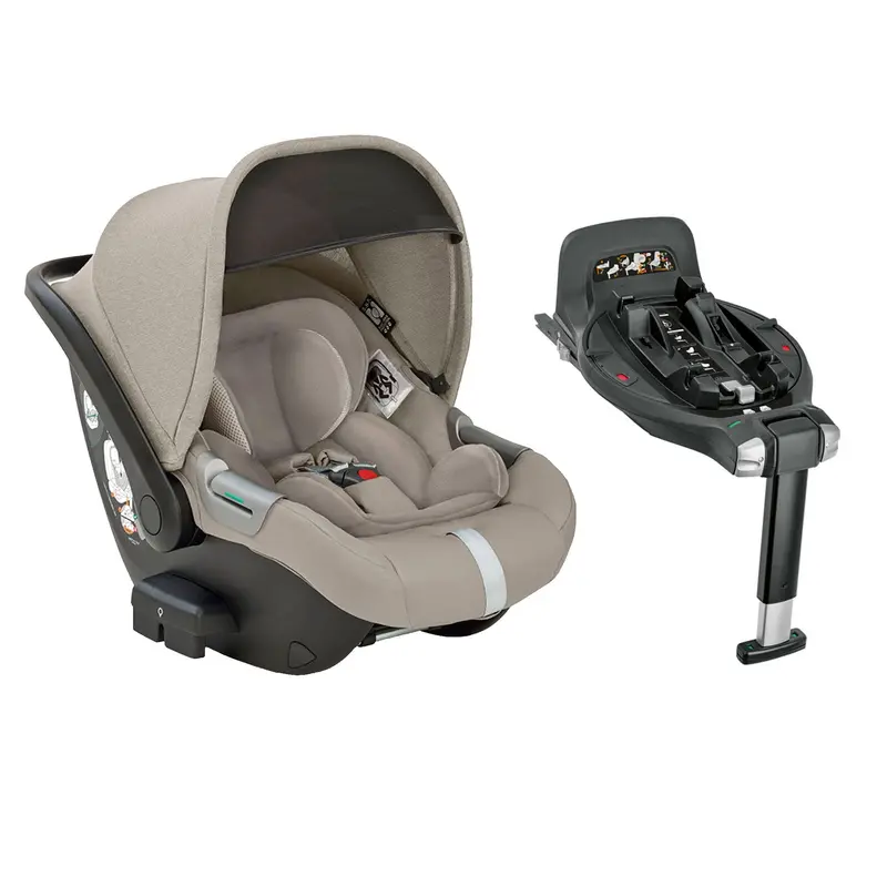 Inglesina Electa Darwin Infant Recline Car Seat In Battery Beige 2