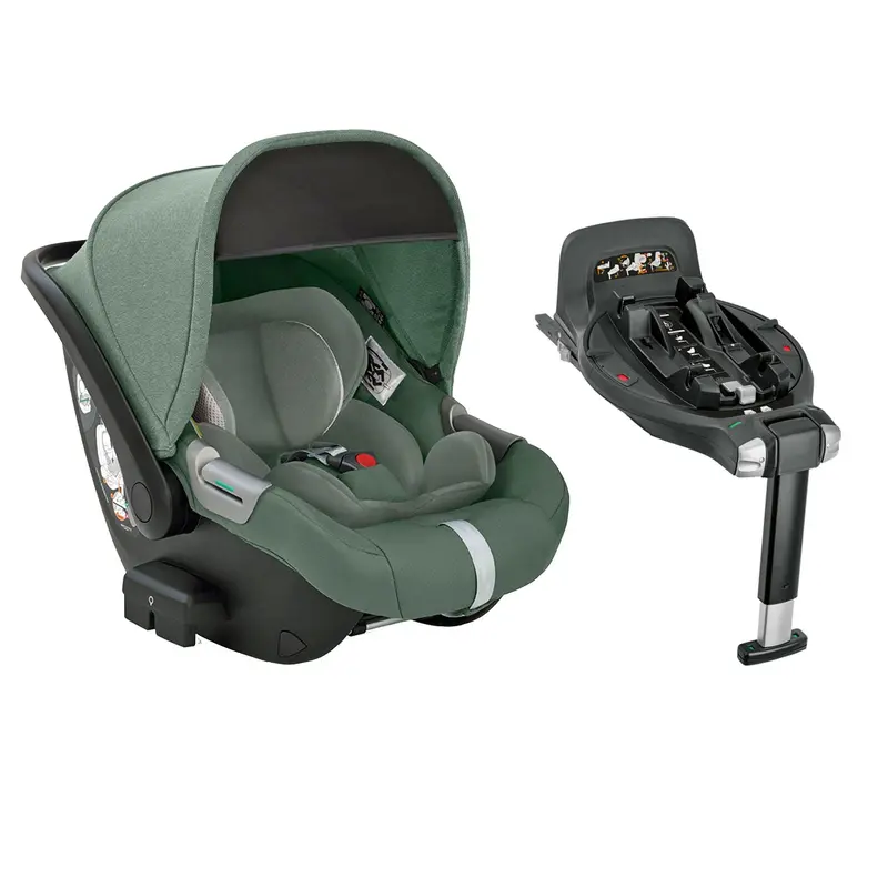 Inglesina Electa Darwin Infant Recline Car Seat In Murray Green 2