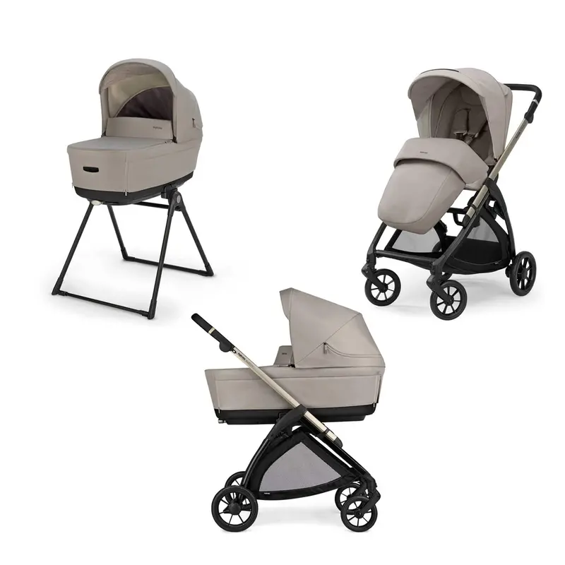 Inglesina Electa Duo Travel System In Battery Beige 1