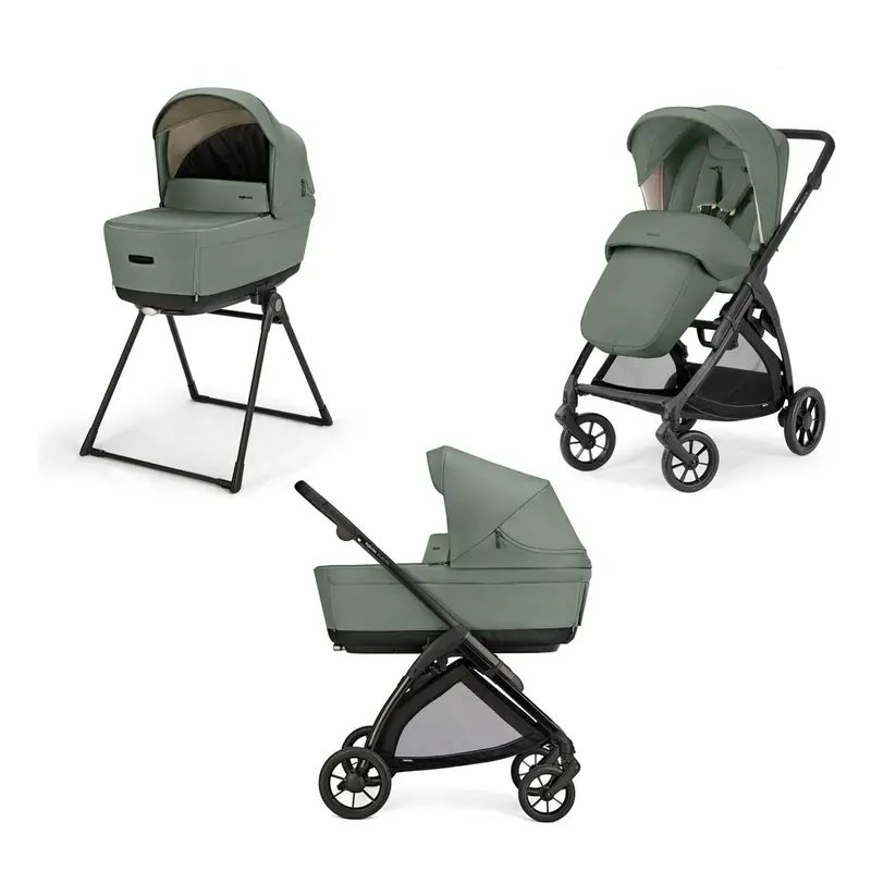 Inglesina Electa Duo Travel System In Murray Green 1