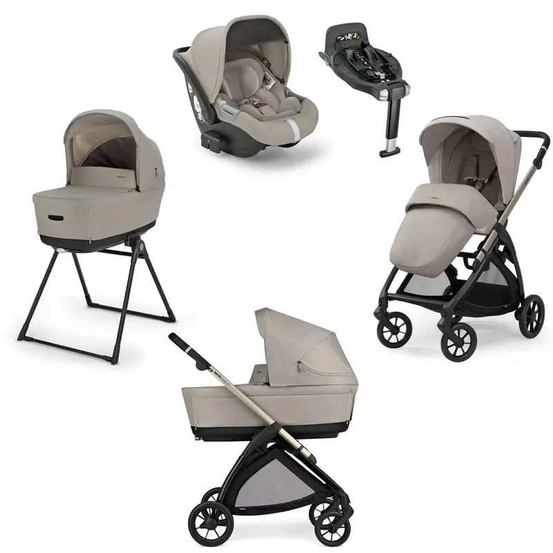 Inglesina Electa Quattro Travel System In Battery Beige 1