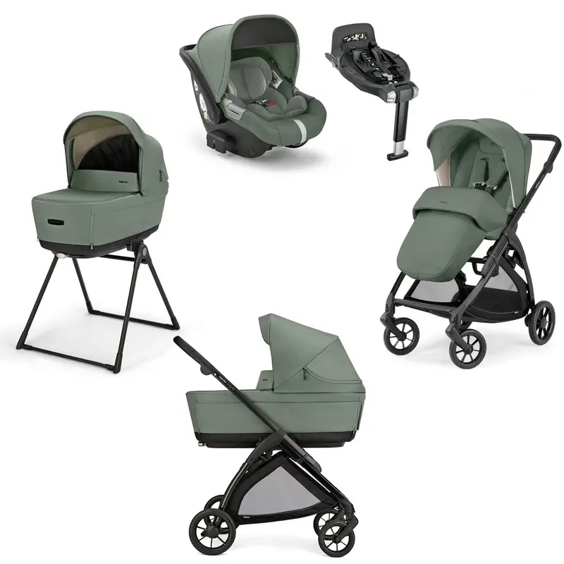 Inglesina Electa Quattro Travel System In Murray Green 1