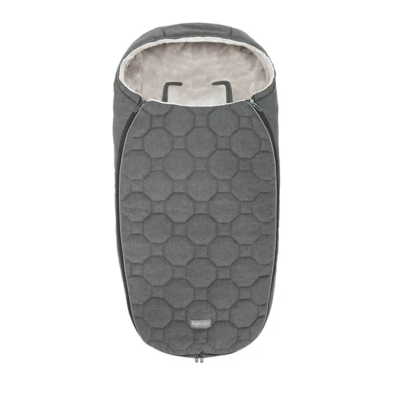Inglesina Winter Stroller Footmuff In Stone Grey 1