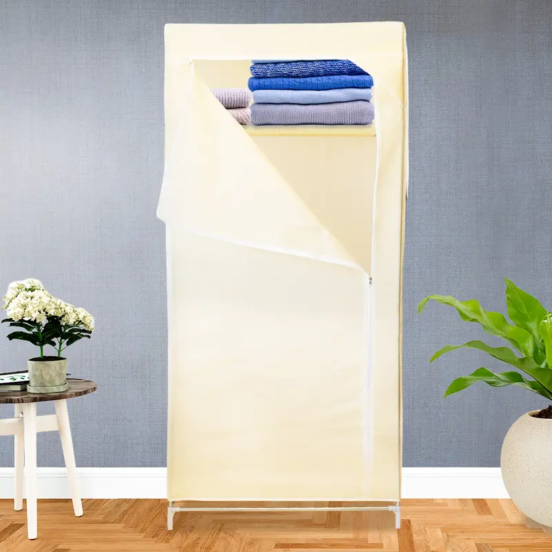 Inkanto, Closet Armable De Tela, Color Crema 1
