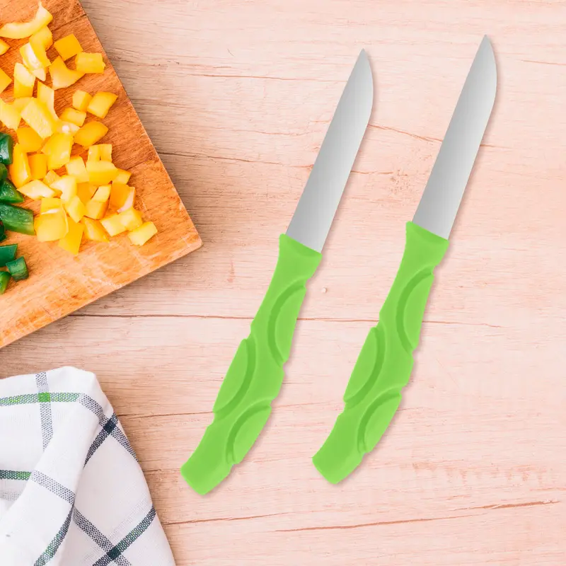 Inkanto Set De Cuchillos De Cocina, Color Verde 1