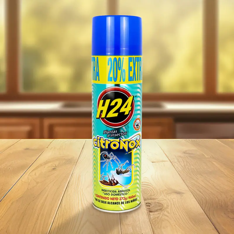 Insecticida En Aerosol H24 Citronox Para Plantas E Insectos 1