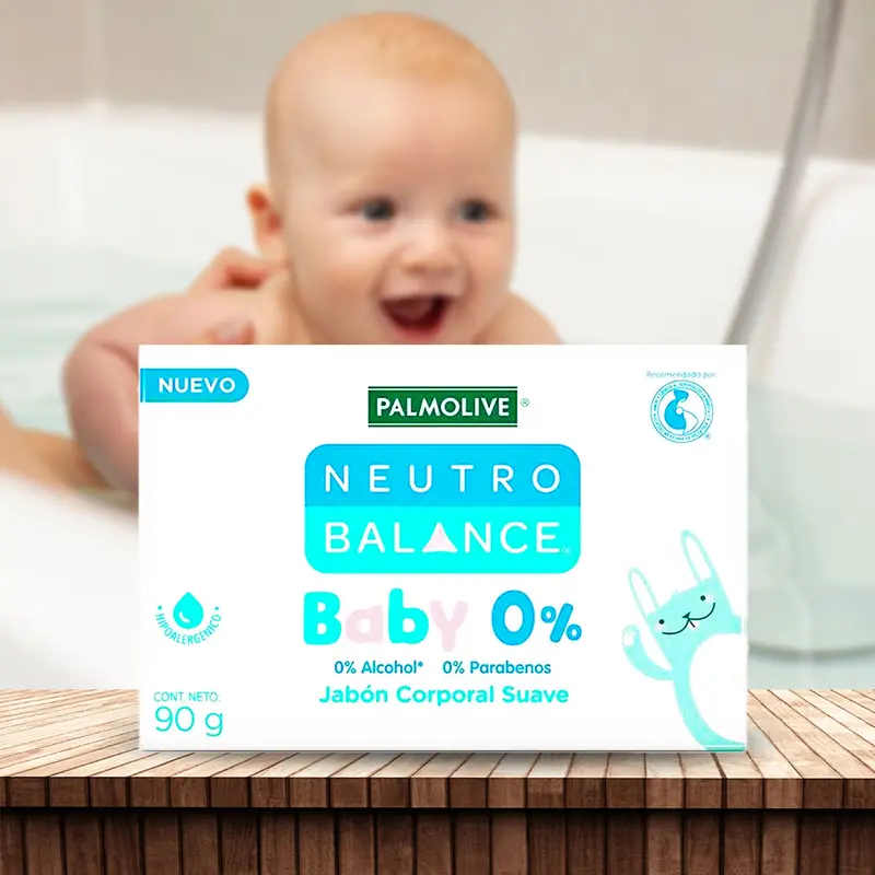 Jabón En Barra Para Bebé Palmolive Neutro Balance, 90G 1
