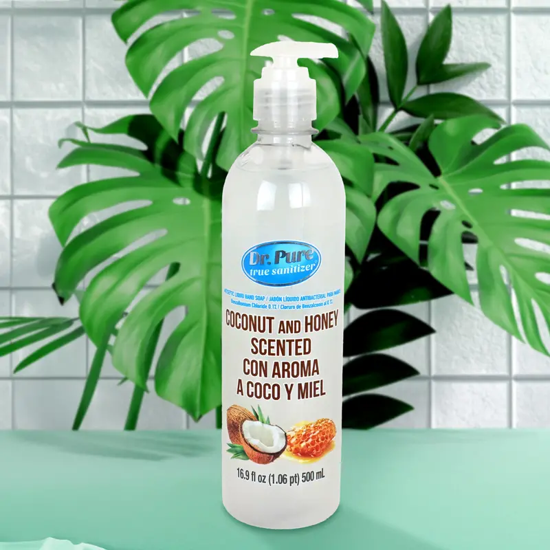 Jabón Líquido Con Aroma A Coco Para Manos, Dr. Pure 1