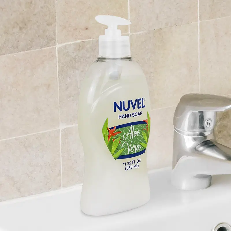 Jabón Líquido Para Manos, Aloe Vera, Nuvel 2