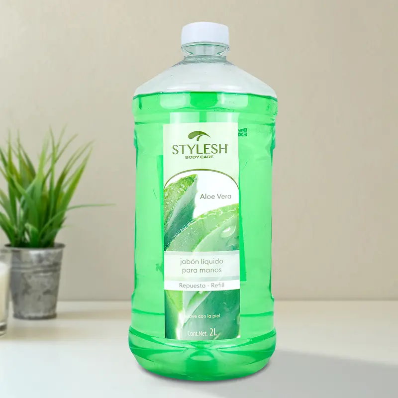 Jabón Líquido Para Manos, Aloe Vera, Stylesh, 2L 1