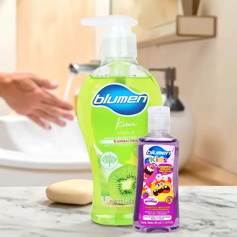 Jabón Líquido Para Manos, Aroma Kiwi, Blumen 1