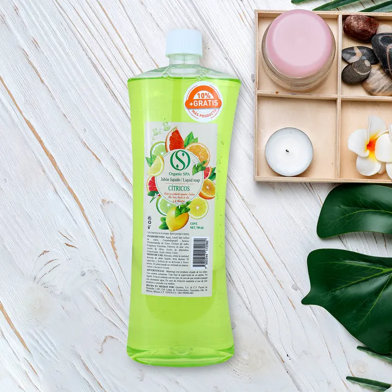 Jabón Líquido Para Manos, Cítricos, Organic Spa 2