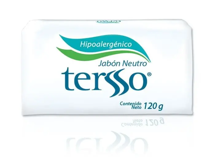 Jabón Neutro Hipoalergénico, Tersso 120G 1