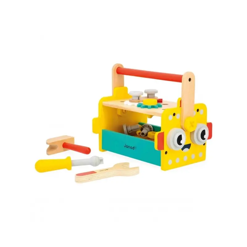 Janod Brico Kids Robot Tool Box 1