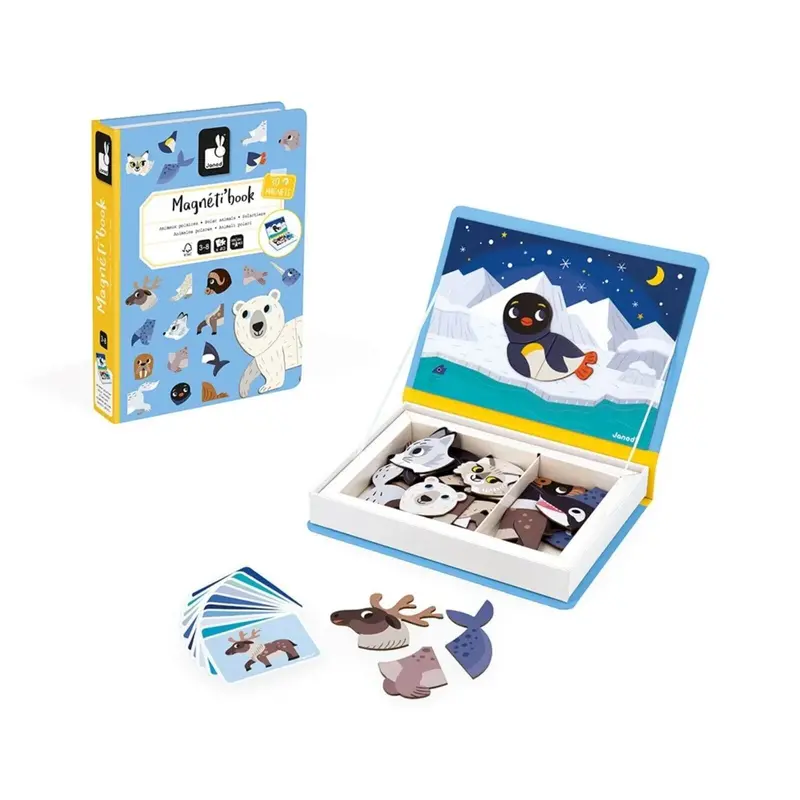 Janod Magnetibook Polar Animals 1