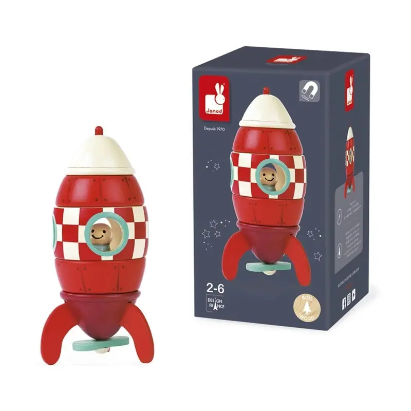 Janod Small Magnetic Rocket 1