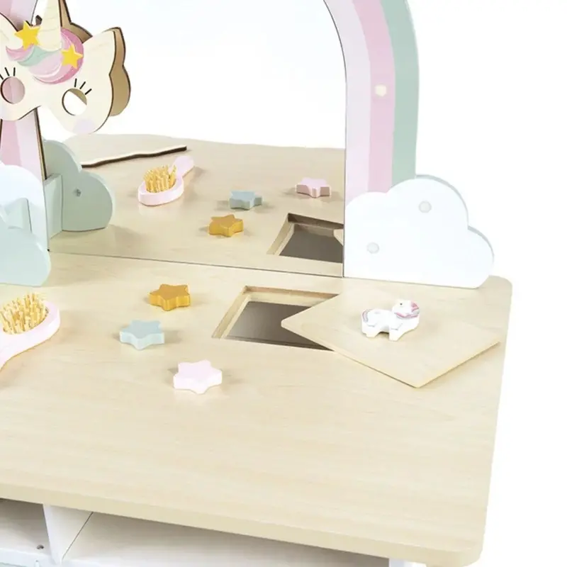 Janod Wooden Dressing Table - Unicorn 2