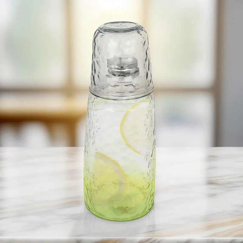 Jarra De Vidrio Con Vaso 1