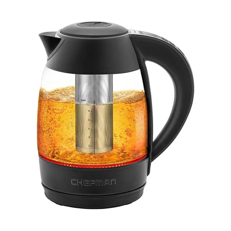Jarra Eléctrica Digital Chefman 1.8 Litros Negra Rj11-17-Tcti 2