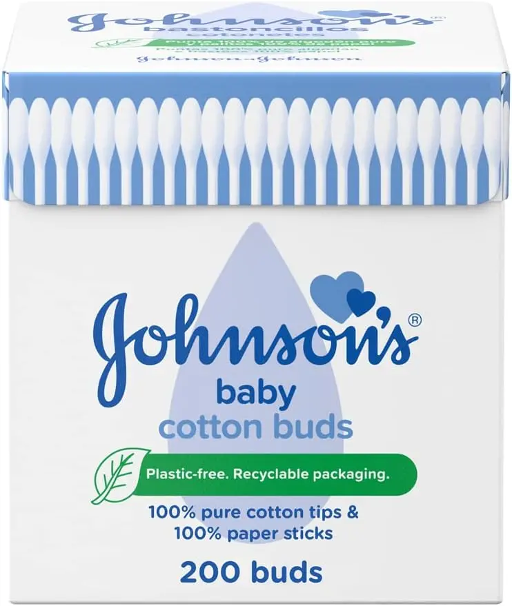 Johnson's Baby Cotton Buds 200 Pcs 1