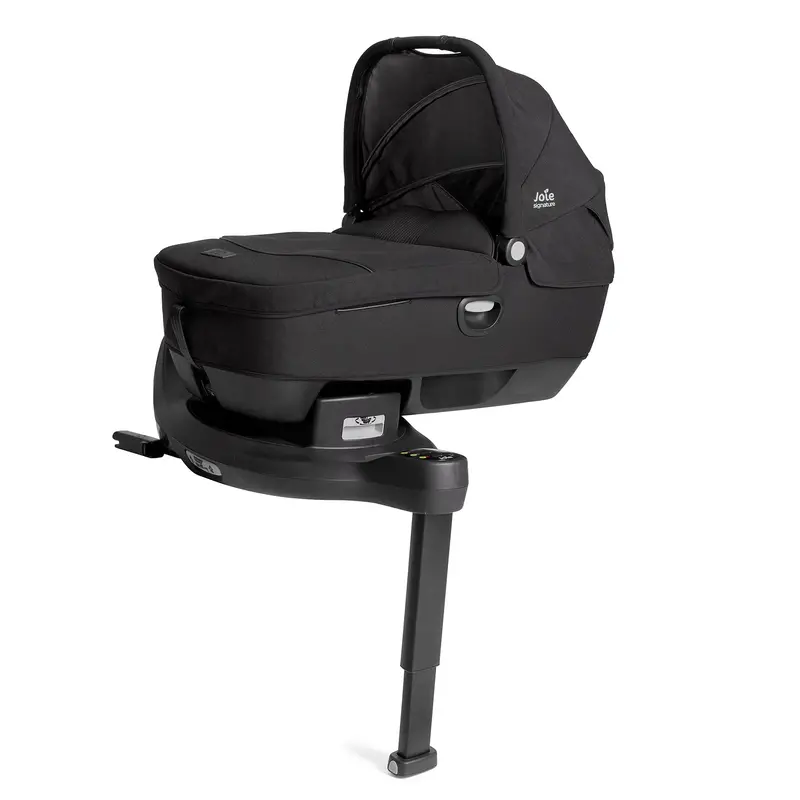 Joie Calmi R129 Signature Carrycot & Encore Base In Eclipse 1