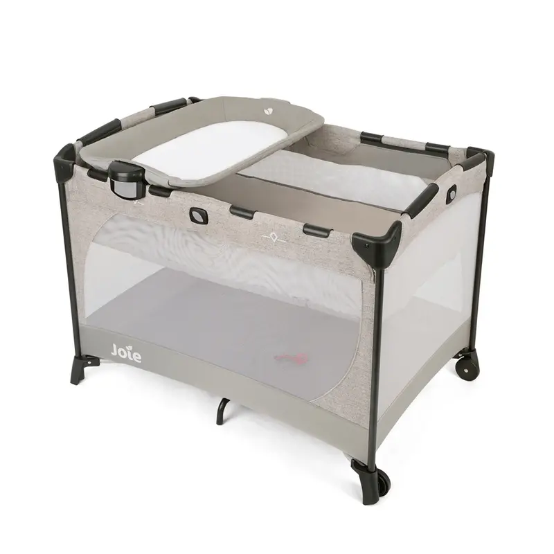 Joie Commuter Change Travel Cot In Speckled 1
