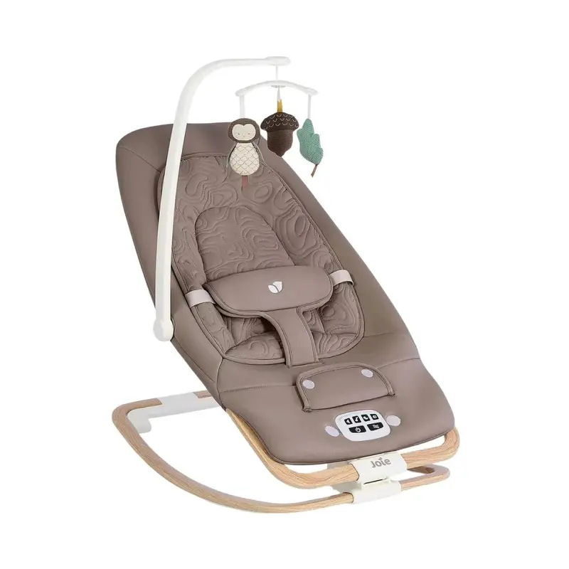 Joie Dreamer Rocker - Strata Acorn Wood 1