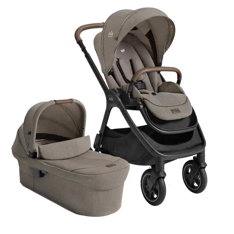 Joie Finiti Flex Pushchair & Ramble Xl Carrycot In Maple 1