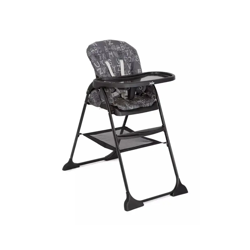 Joie Mimzy Snacker Highchair - Abc Charcoal 1